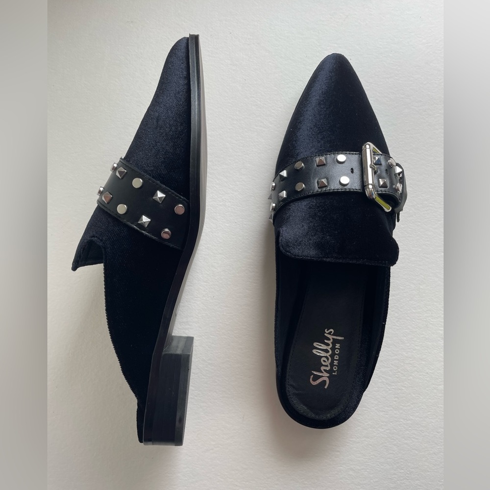 Shellys London Elon Pointed Toe Flat